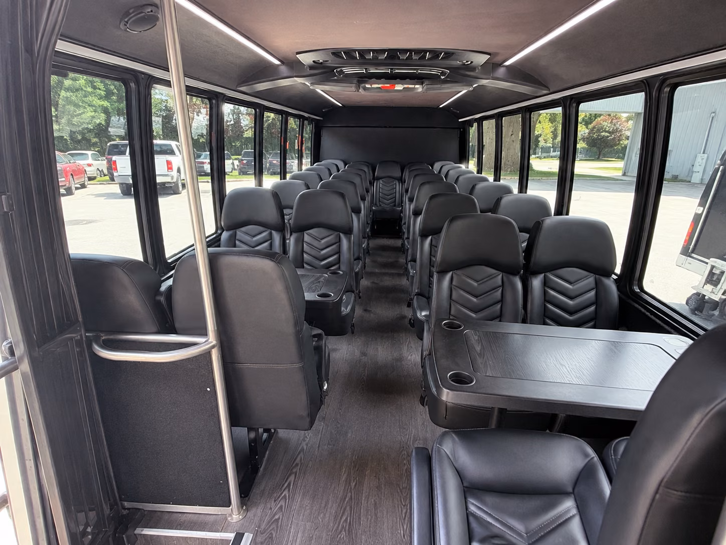 miami 20 passenger minibus inside