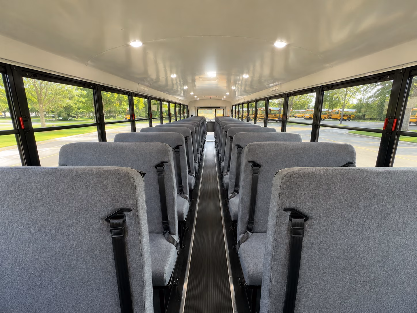 miami school bus inside