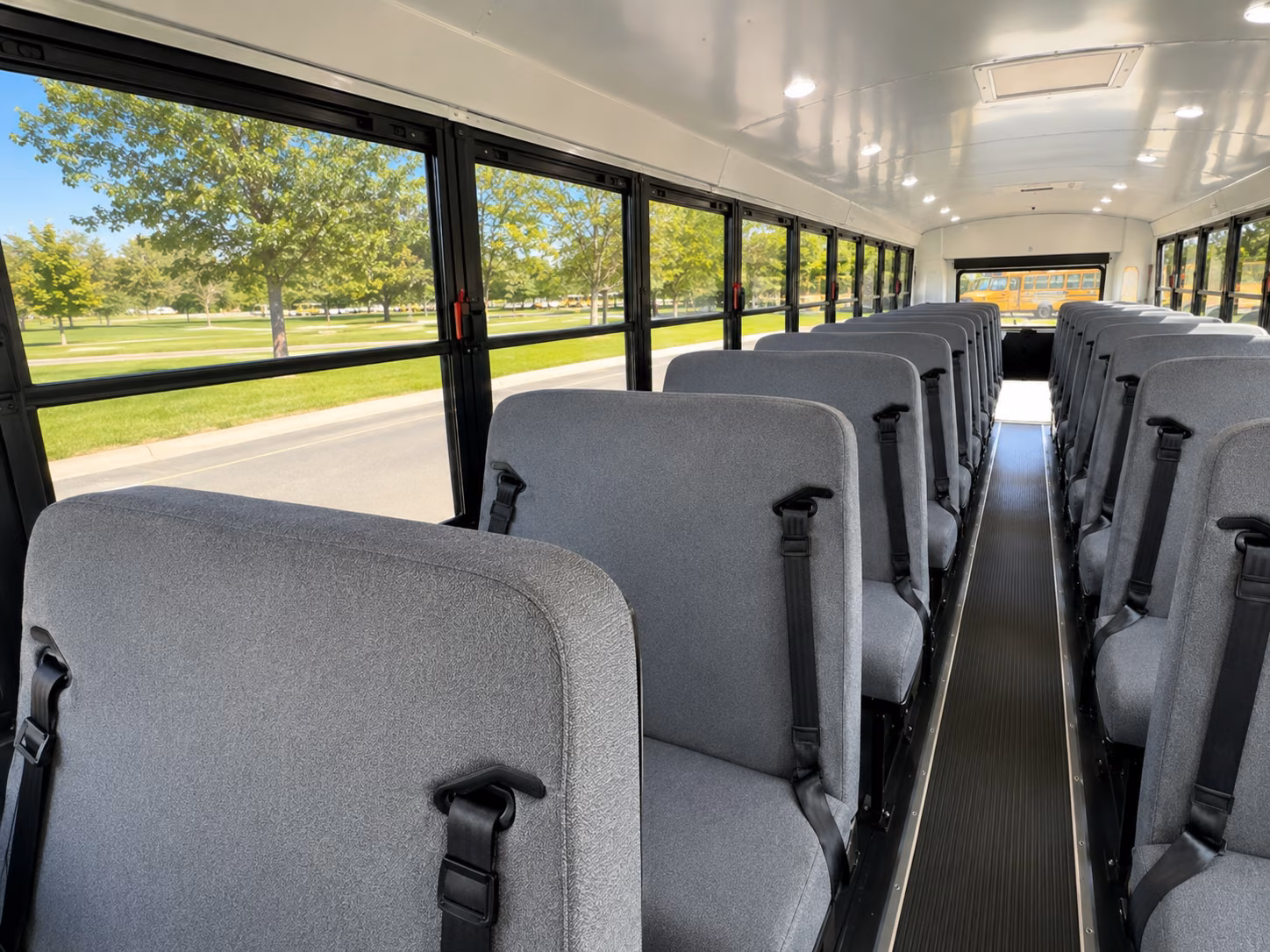 miami school bus interior